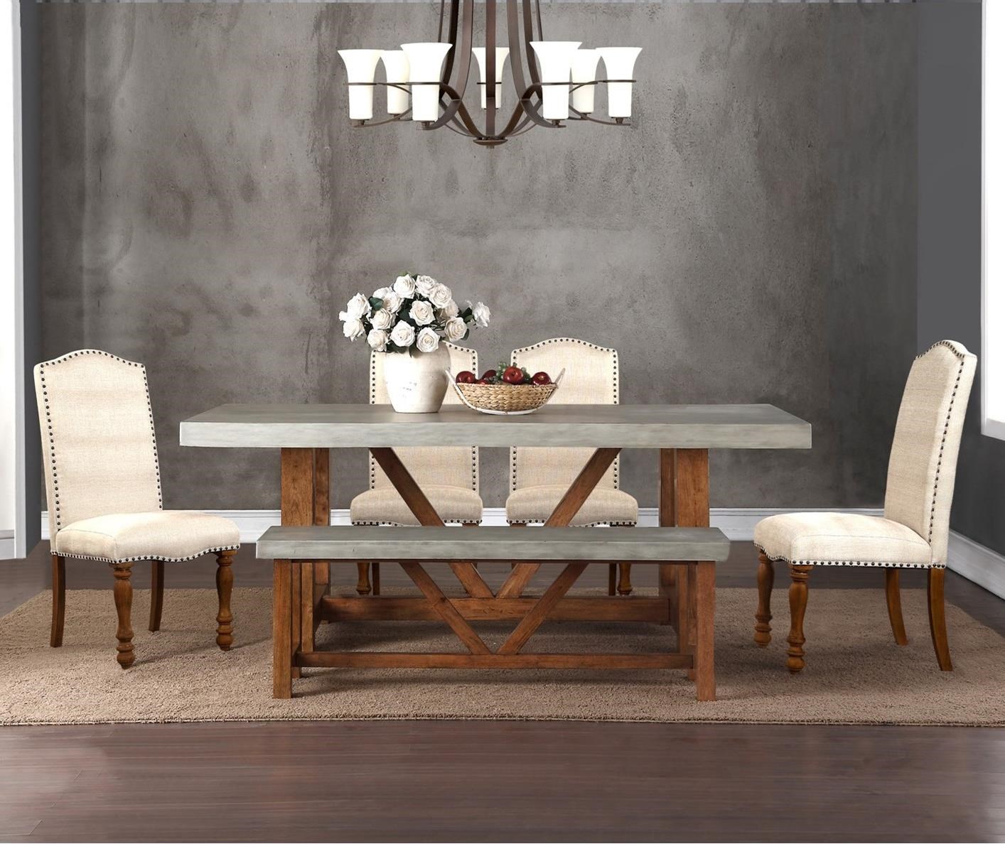 Legends Furniture Bohemian 6 Piece Table Chair Set With