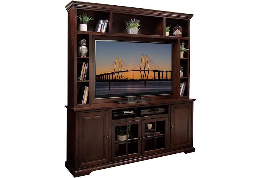 Legends Furniture Brentwood Extra Wide 78 Tv Console For Storage