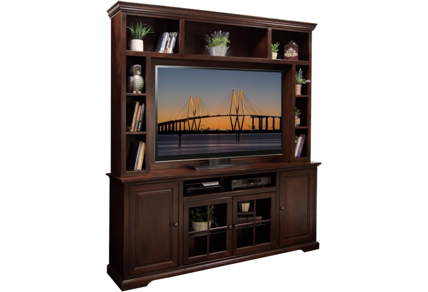 Legends Furniture Brentwood Extra Wide 78 Tv Console For Storage