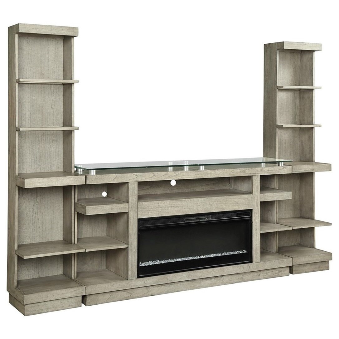Legends Furniture Celino Contemporary Entertainment Wall Unit With