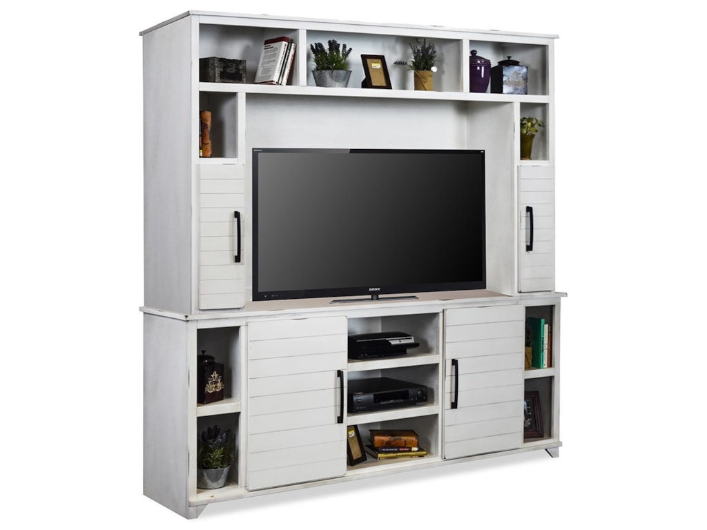 Legends Furniture Cottage Casual Style Entertainment Wall Cottage Style Entertainment Wall