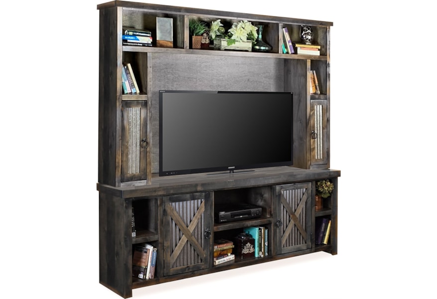 Legends Furniture Jackson Hole Rustic Entertainment Center With
