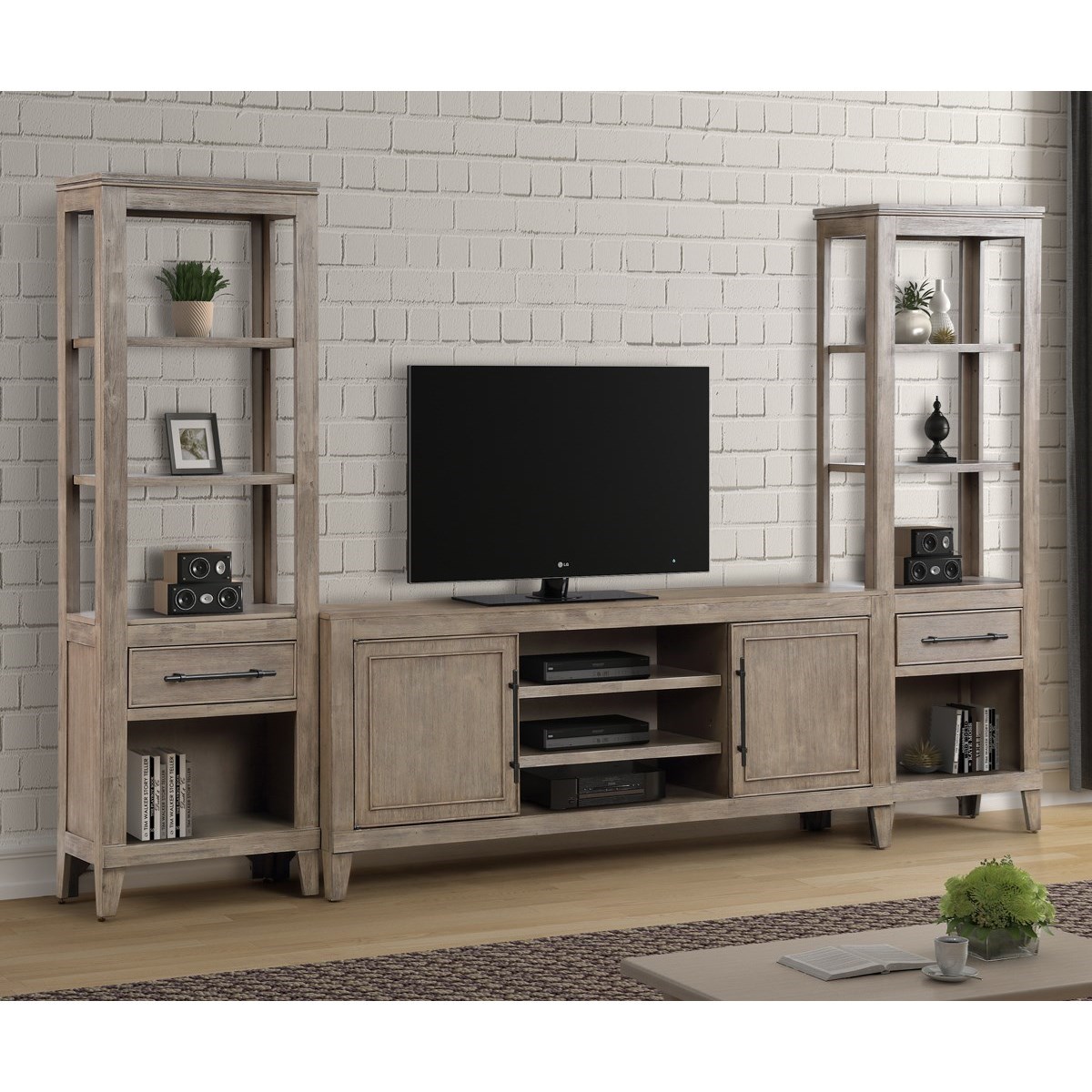 Legends Furniture Marlow Park Transitional Entertainment Wall