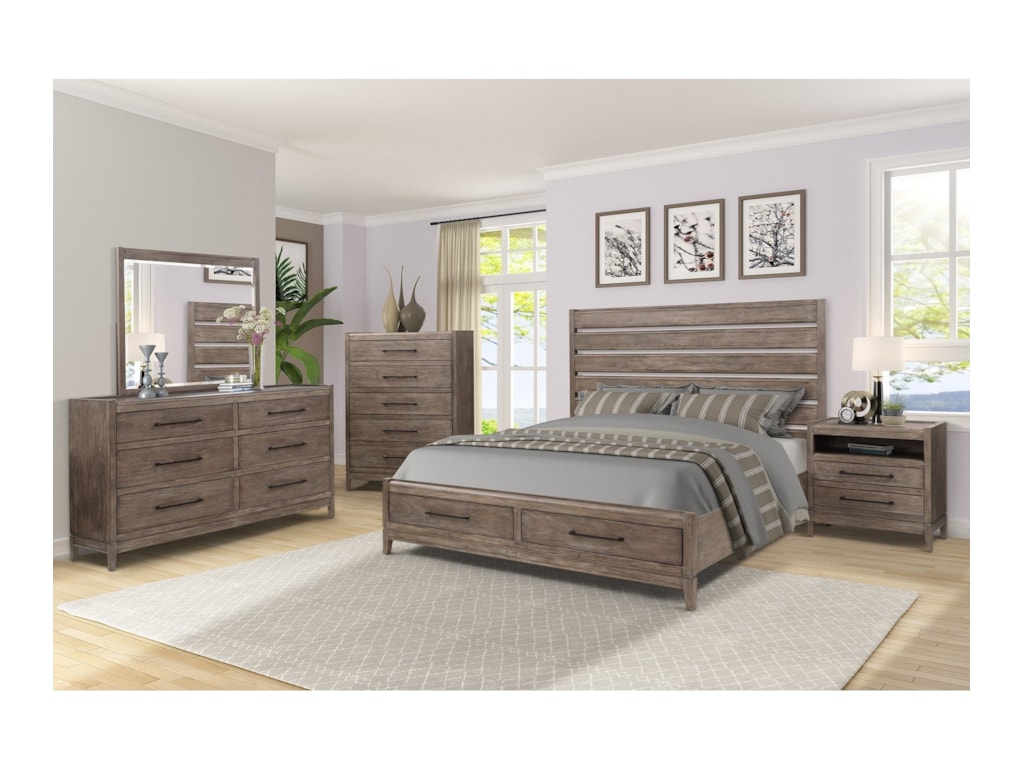 Legends Furniture MontroseQueen Storage Bed
