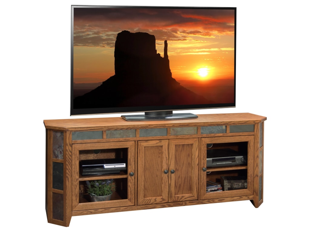 Legends Furniture Oak Creek 72 Tv Console With Tile Insterts Legends Furniture Oak Creek 72 Tv Console With Tile Insterts