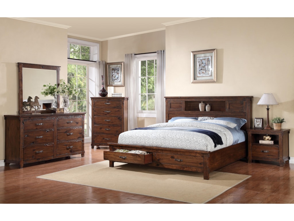 Legends Furniture RestorationKing Storage Bed