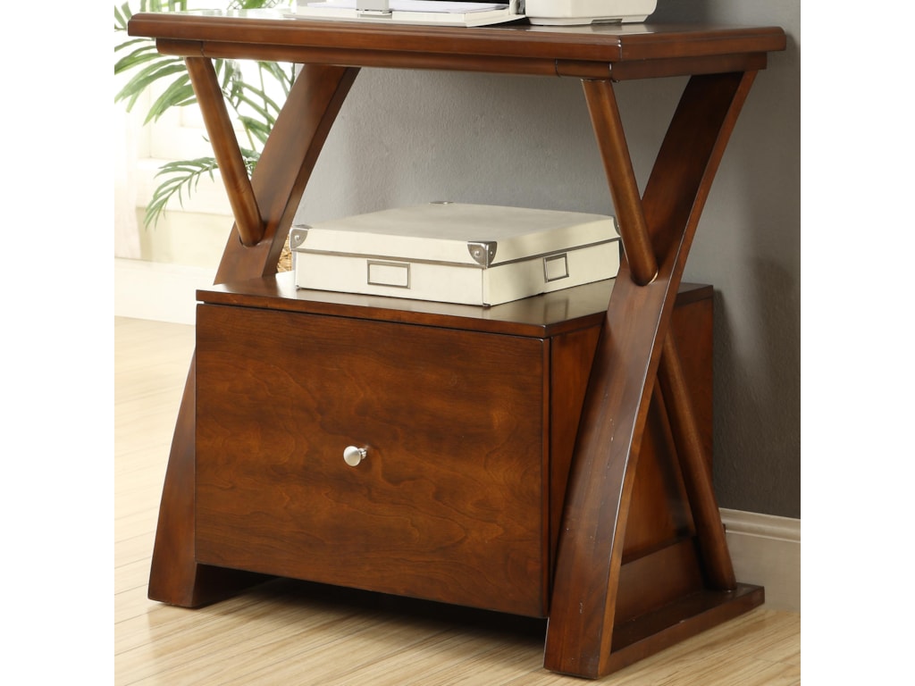 Legends Furniture Super Z File Drawer With 1 Drawer And 1 Shelf