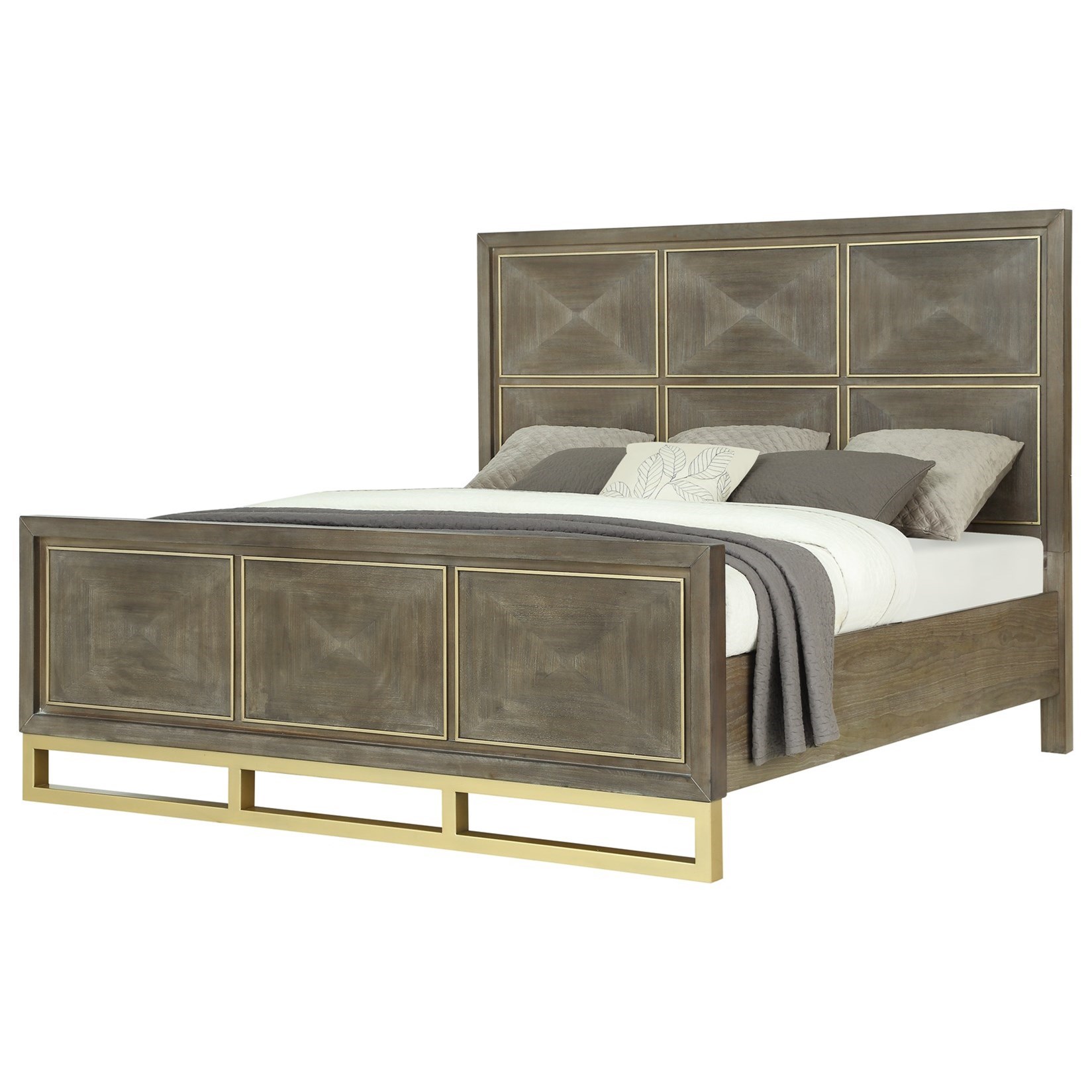 Legends Furniture Tango Contemporary Queen Bed With Usb
