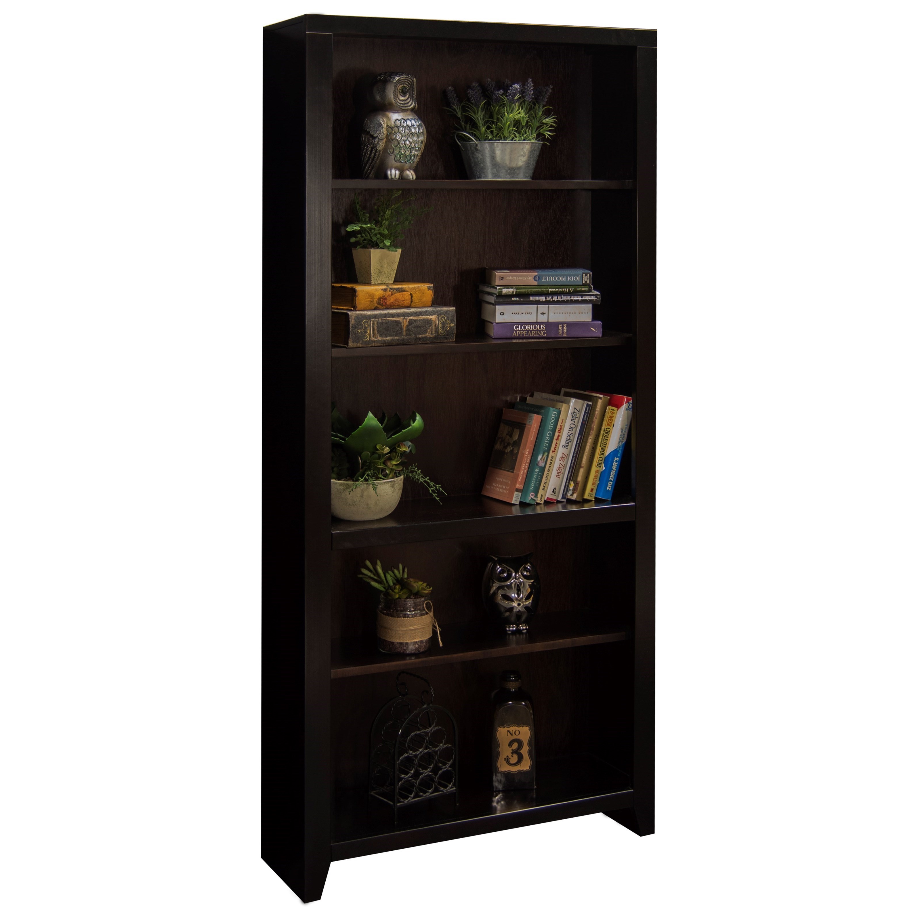 Legends Furniture Urban Loft 72" Bookcase Turk Furniture Open