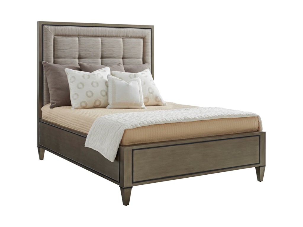 Lexington Ariana 732 133c St Tropez Queen Size Upholstered Panel Tropez Upholstered Panel Bed 5 0 Queen