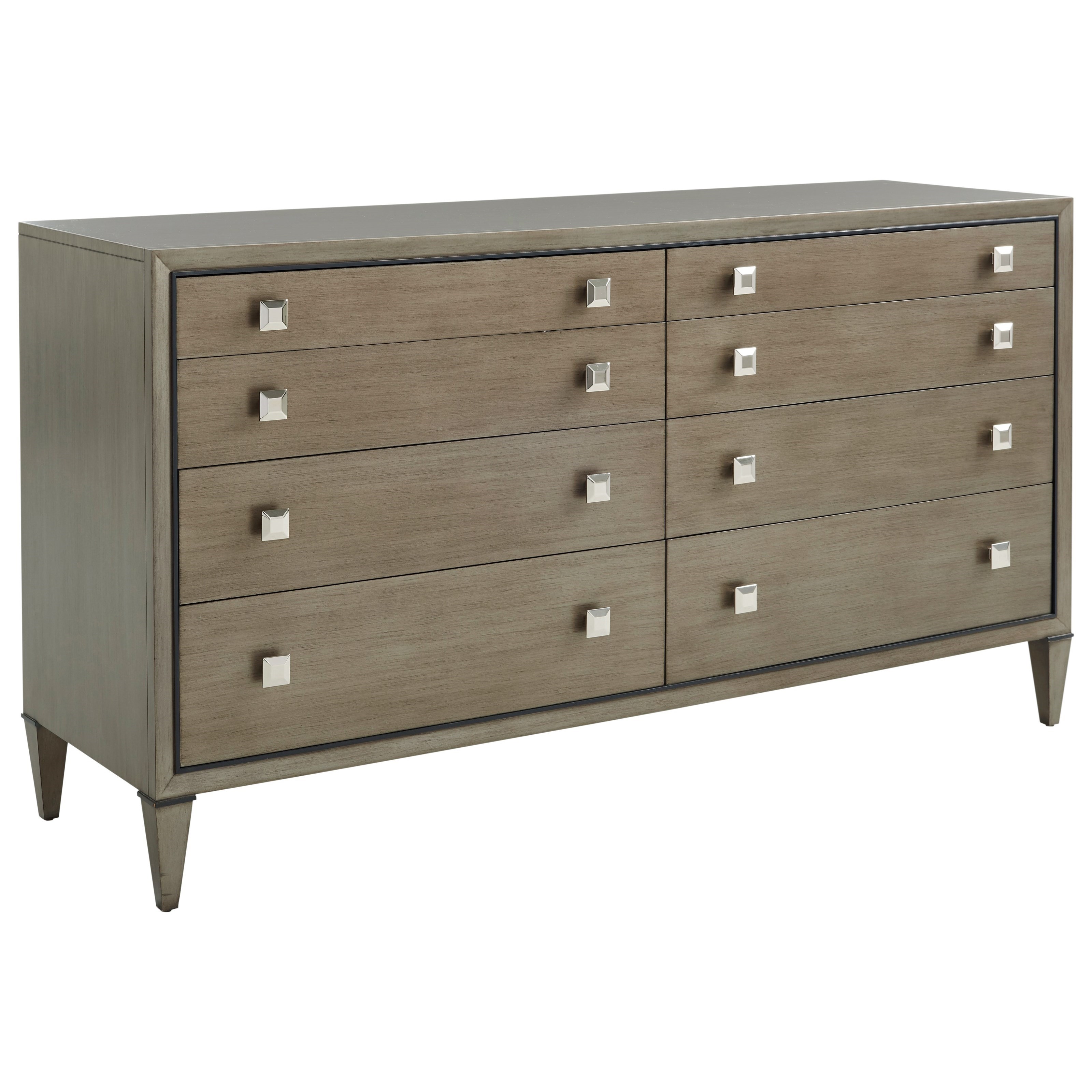 Lexington Ariana 732 222 Touraine Eight Drawer Dresser Baer S Furniture Dressers