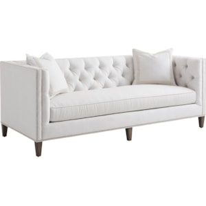 Lexington Ariana Monaco Tufted Tuxedo Sofa With Bench Seat Belfort Furniture Sofas
