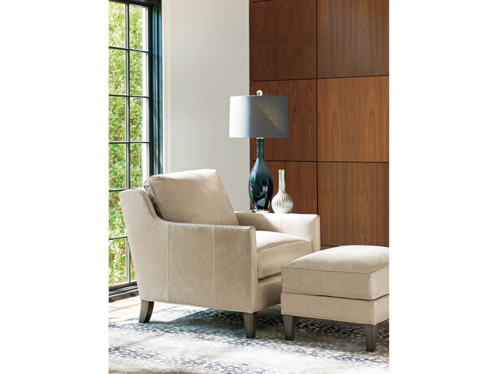 Lexington ArianaTurin Chair & Ottoman