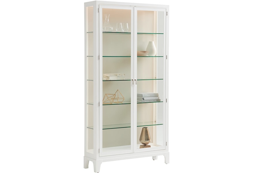 Lexington Avondale 415 864 Tp Lakeshore Full Length Glass Curio