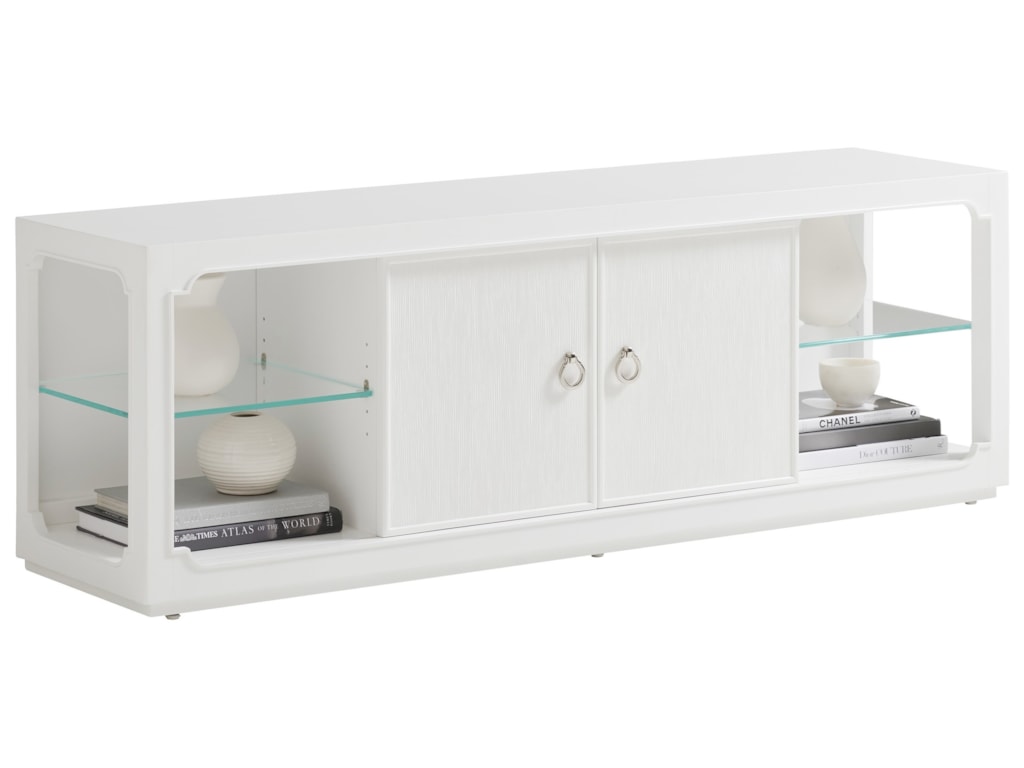 Lexington Avondale Hamilton Tv Stand With Sliding Doors And