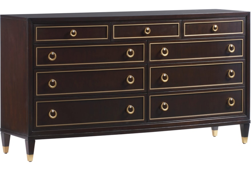 Lexington Carlyle Bryant Park 9 Drawer Dresser Johnny Janosik