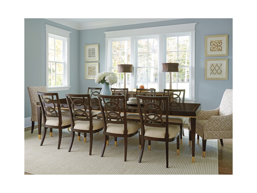 Lexington Carlyle11 Pc Dining Set