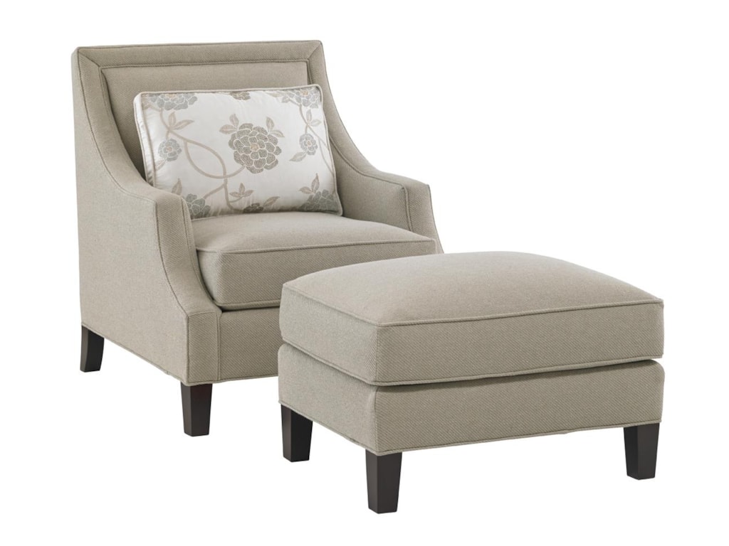 Lexington Kensington PlaceBradley Chair and Ottoman Set