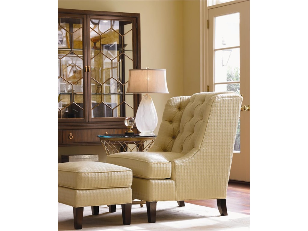 Lexington Lexington UpholsteryBelrose Chair and Ottoman