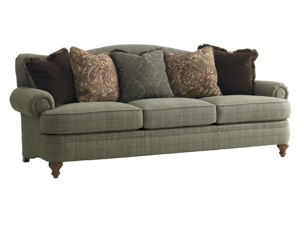 Lexington Upholstery 7603 33 Ashford Camel Back Sofa With Lexington Upholsteryashford Sofa