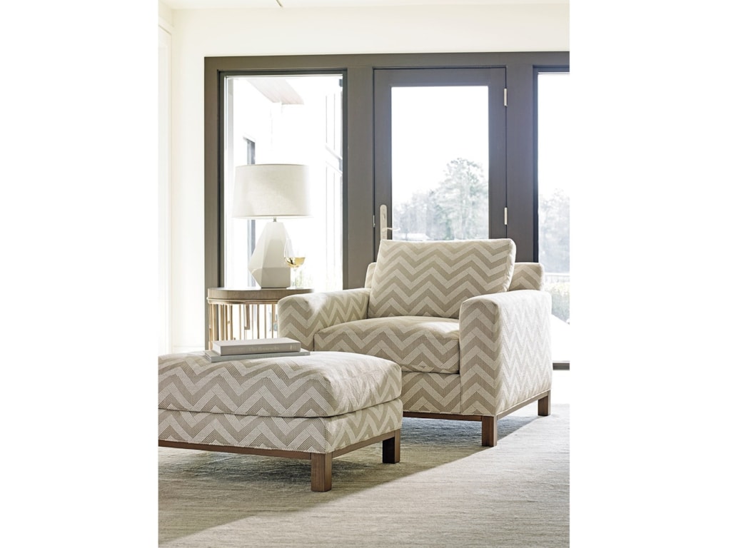 Lexington Lexington UpholsteryChronicle Chair & Ottoman
