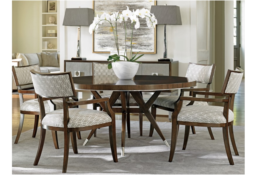 Lexington Macarthur Park 729 875c Strathmore 60 Round Dining Table Baer S Furniture Dining Tables