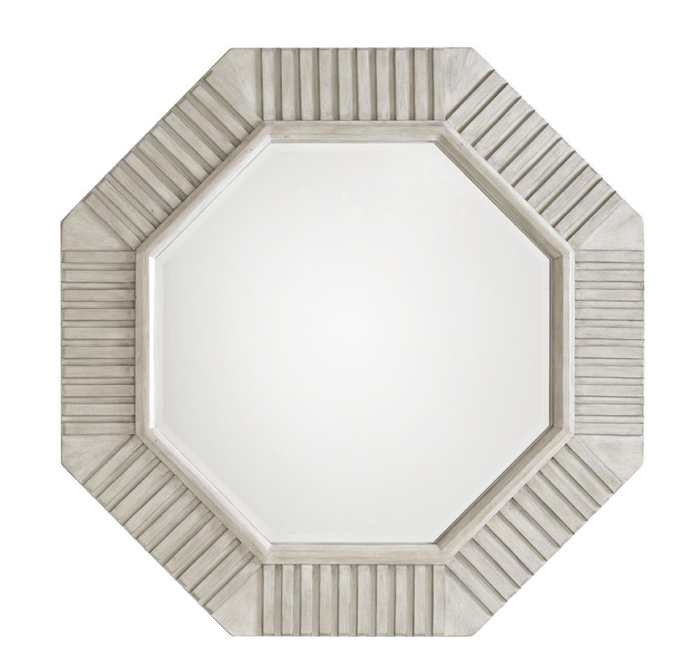 Lexington Oyster Bay Selden Octagonal Mirror With Beveled Detailing Belfort Furniture Wall Mirrors