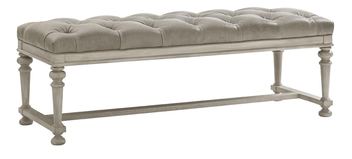 Lexington Oyster Bay Bellport Upholstered Bench With Button