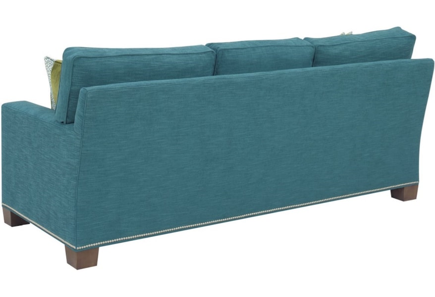 Personal Design Series Bristol Customizable Sofa 6 Inch Track Arm Boxed Edge Back Medium Tapered Leg Nailheads By Lexington At Hudson S Furniture Personal Design Series Bristol Customizable Sofa 6 Inch Track Arm Boxed Edge Back Medium Tapered Leg Nailheads By Lexington At Hudson S Furniture