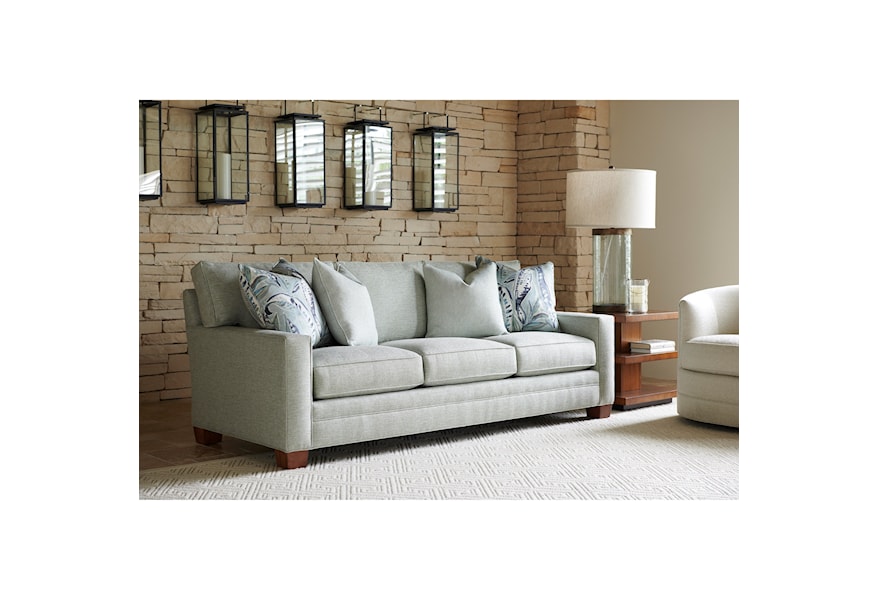 Lexington Personal Design Series Bedford Customizable 3- Cushion Sofa (6