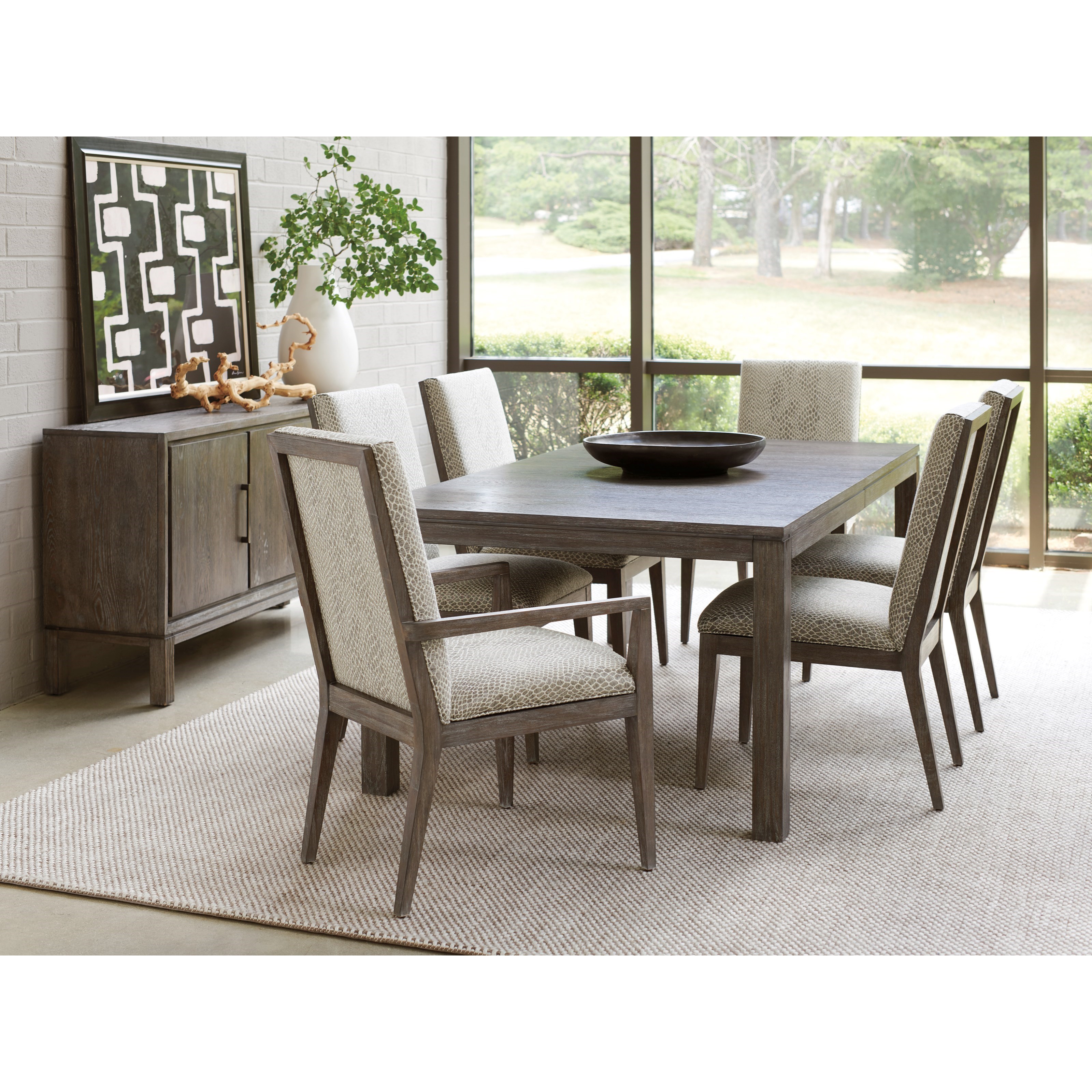 Lexington Santana 411 877 Marin Rectangular Dining Table With