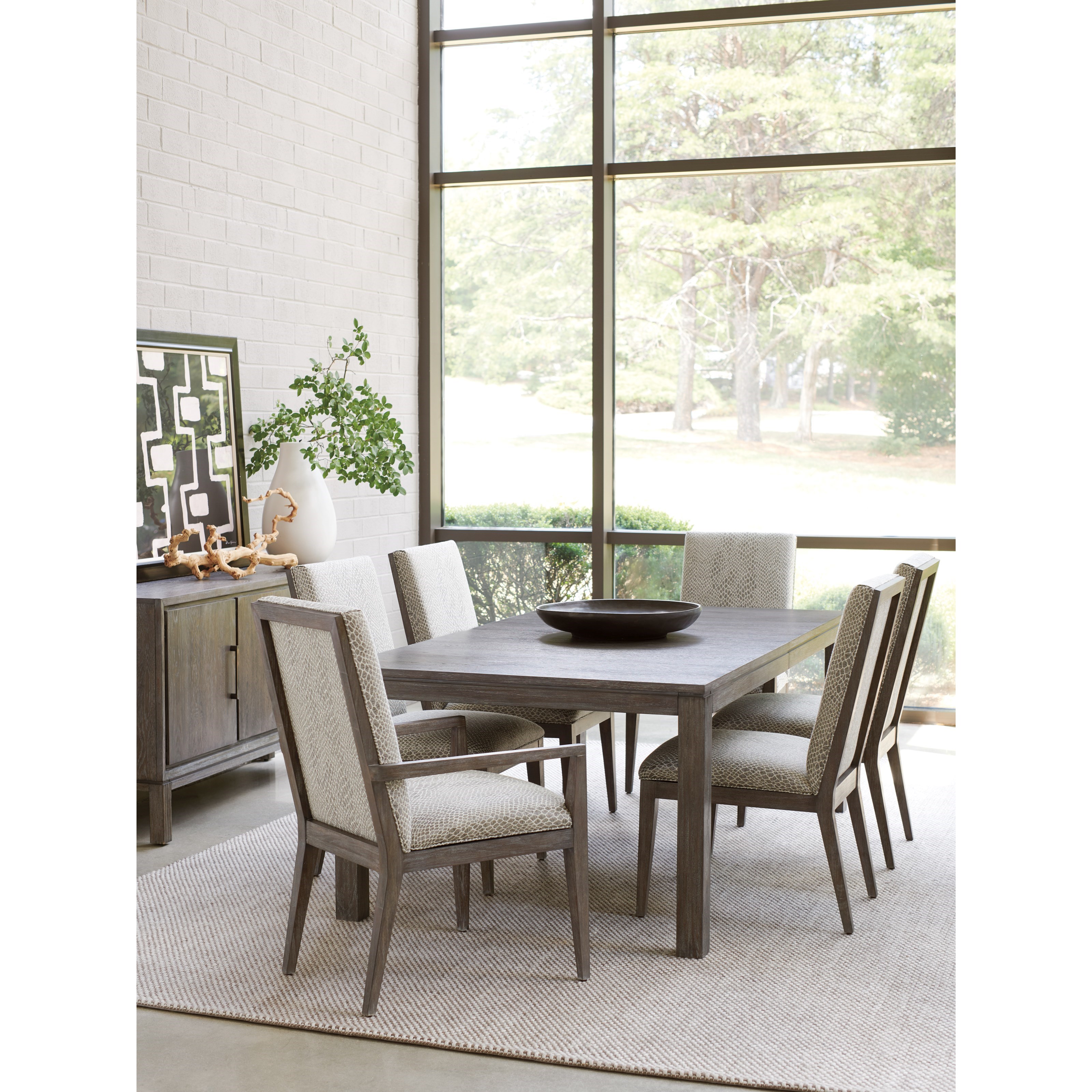 Lexington Santana 411 877 Marin Rectangular Dining Table With