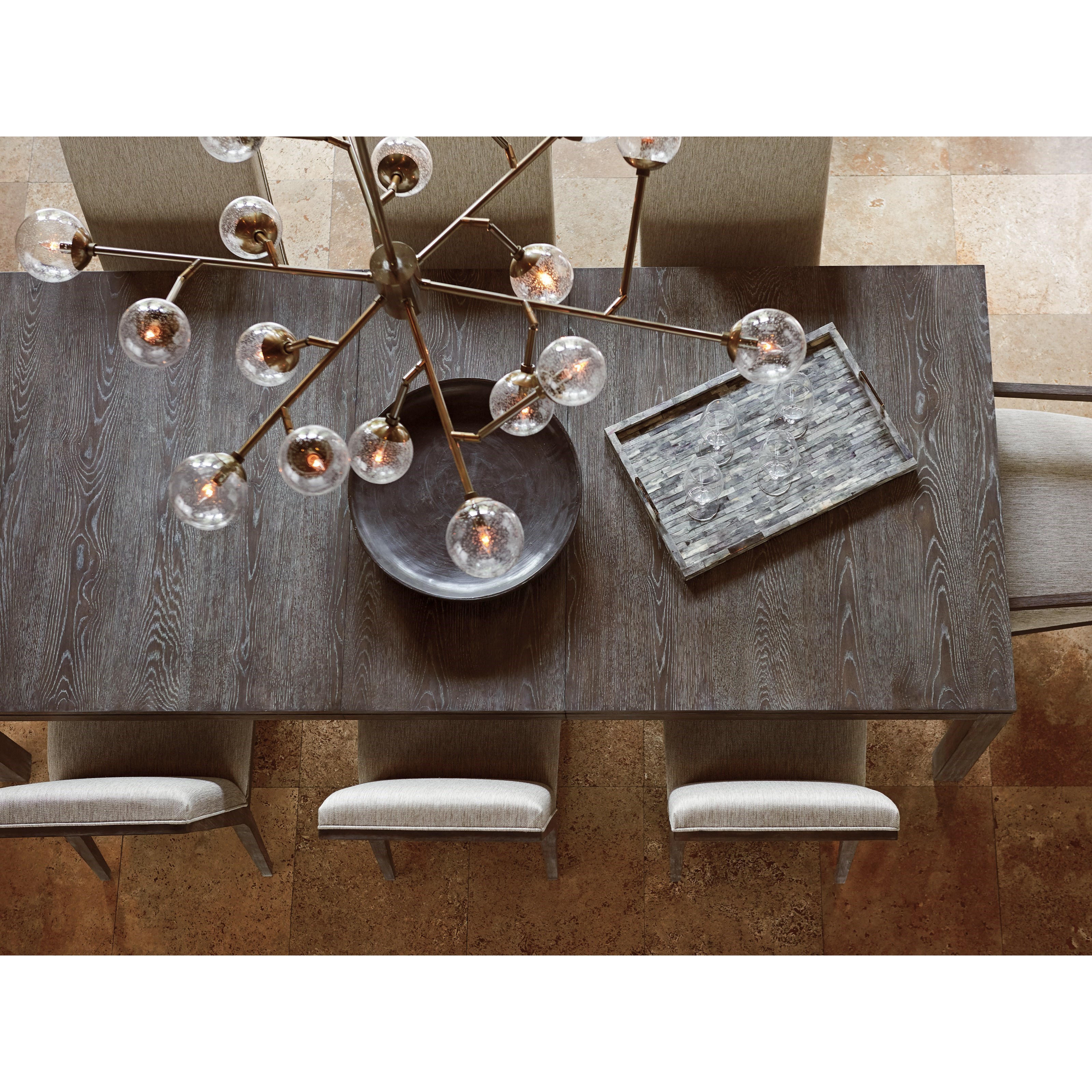 Lexington Santana 411 877 Marin Rectangular Dining Table With