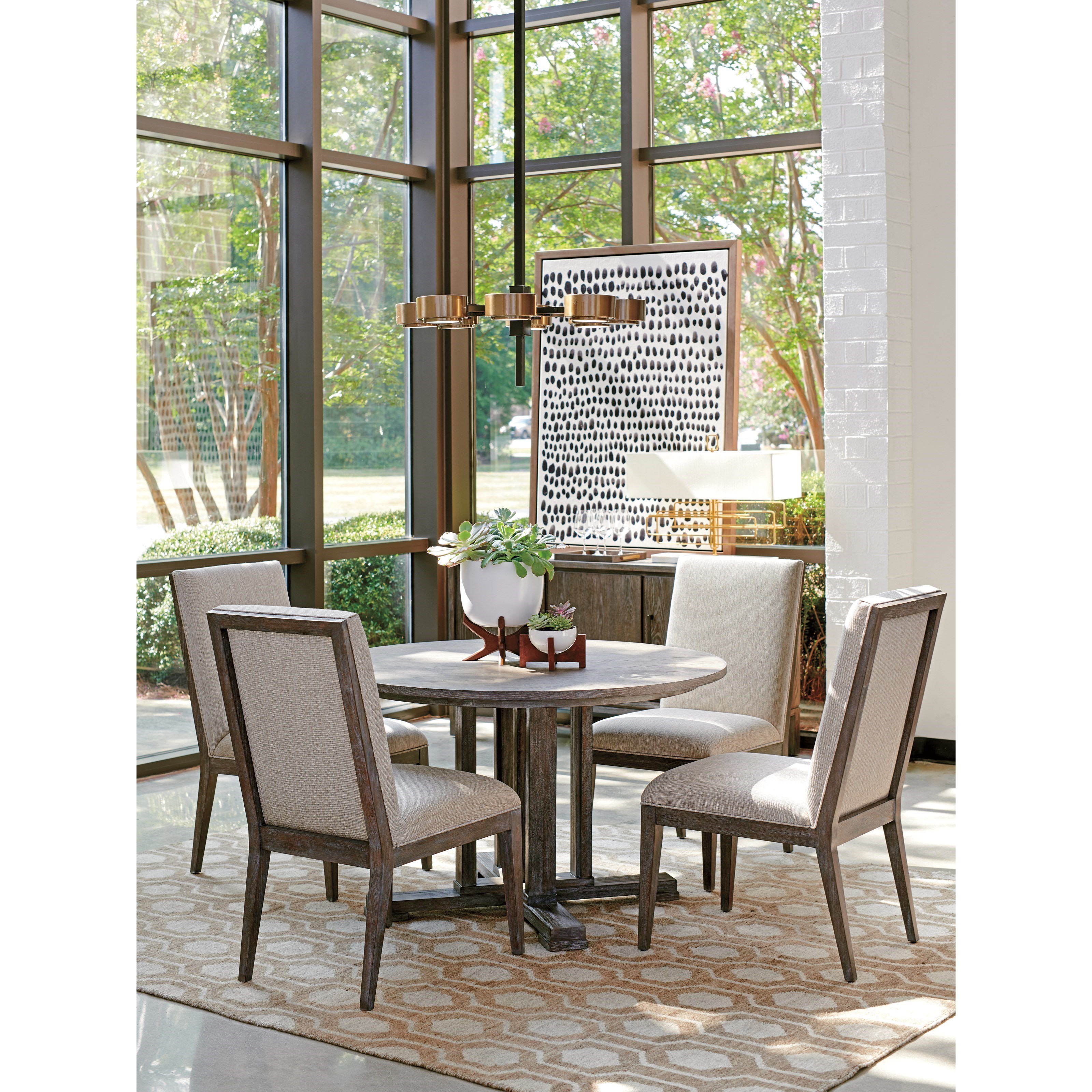 Lexington Santana 411 880 01 Bodega Upholstered Side Chair In