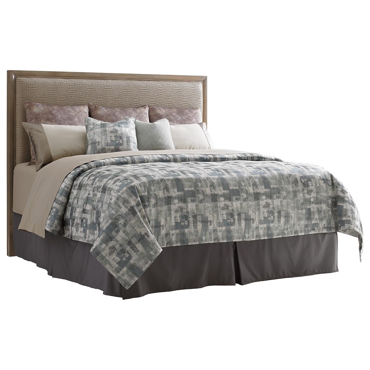 Lexington Shadow Play 725 133hb Uptown Queen Faux Leather Upholstered Headboard Baer S Furniture Headboards