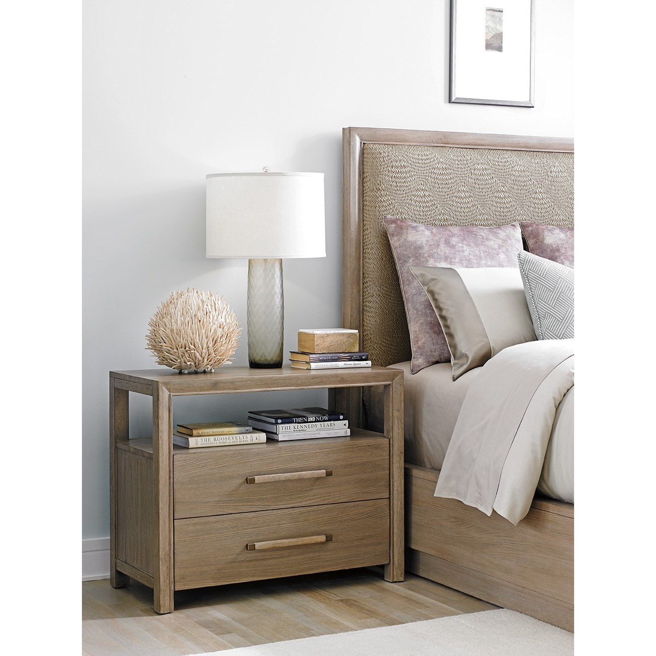 Lexington Shadow Play 725 623 Curtain Call Open Nighstand With Two