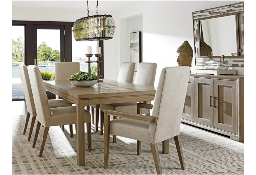 Lexington Shadow Play Metro Dining Side Chair In Dove Gray Fabric Belfort Furniture Dining Side Chairs