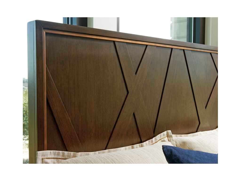 Lexington ZavalaRadian Panel Headboard 5/0 QUEEN