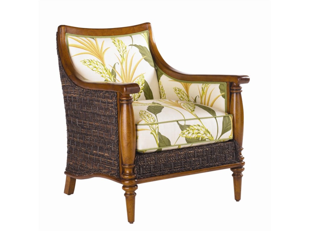 Tommy Bahama Home Island Estate 1695 11 Agave Wicker Chair Baer S Tommy Bahama Home Island Estateagave Chair