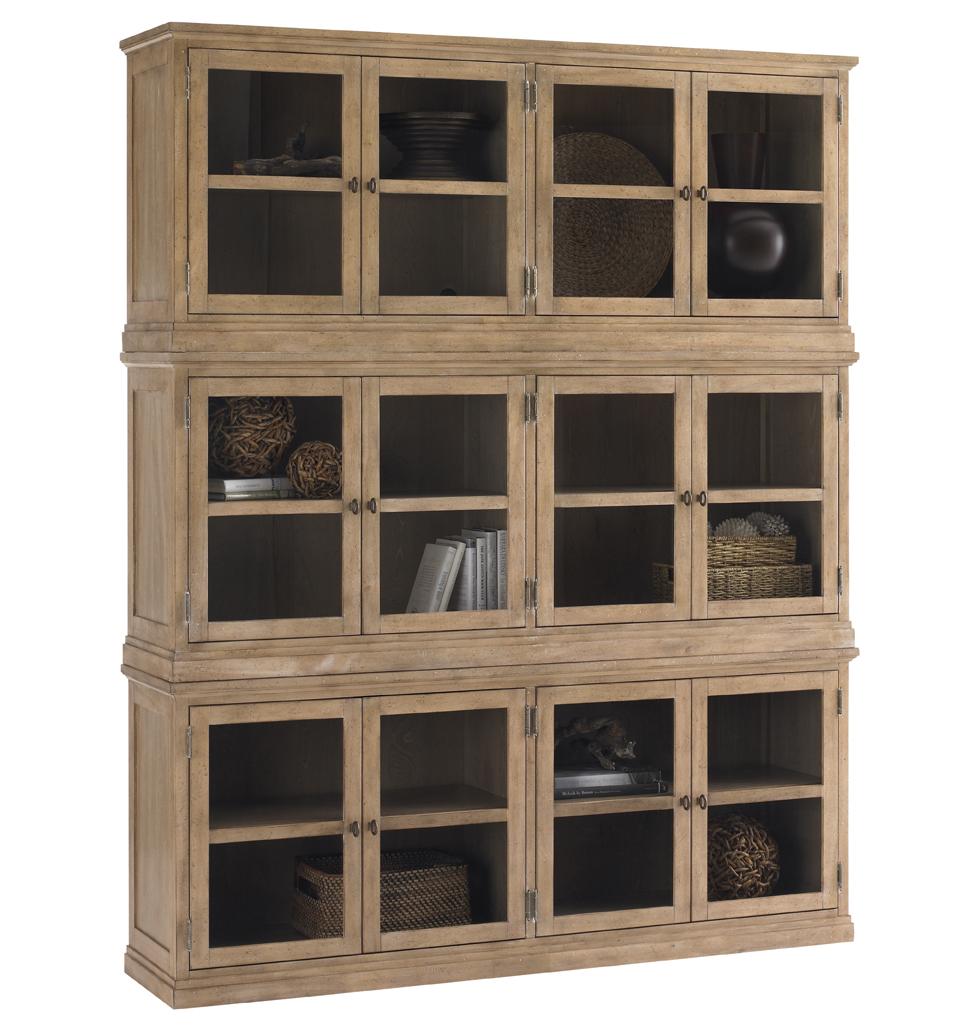 Lexington Monterey Sands Sausalito Glass Door Stacked Curio