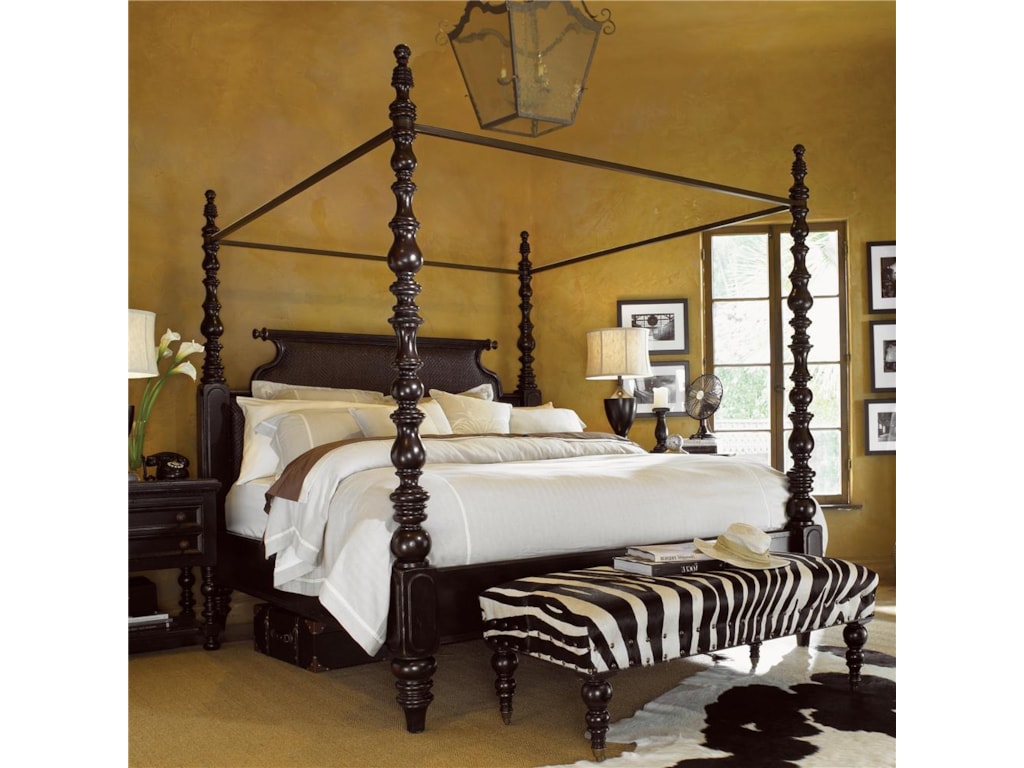 Tommy Bahama Home Kingstown 619 174c King Size Sovereign Poster Bed Tommy Bahama Home Kingstownking Sovereign Poster Bed