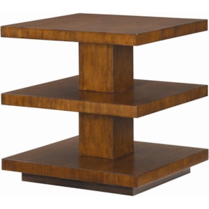 Tommy Bahama Home Ocean Club 536 952 Lagoon Lamp Table With Two Shelves Baer S Furniture End Tables