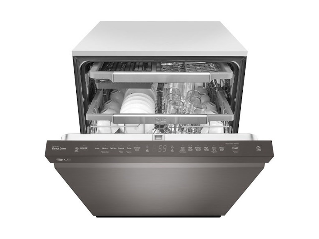 Lg Appliances Top Control Dishwasher With Quadwash And Easyrack