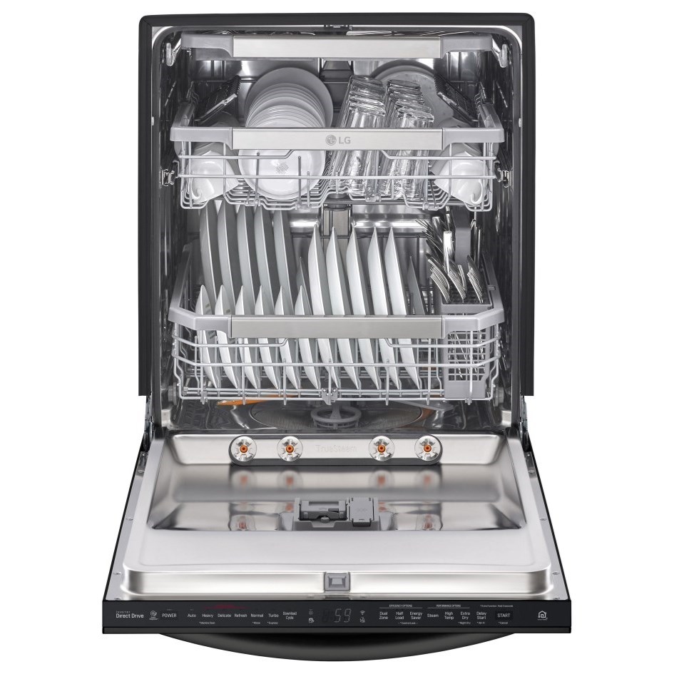 Lg Appliances Ldt7808bm Top Control Wi Fi Enabled Dishwasher With