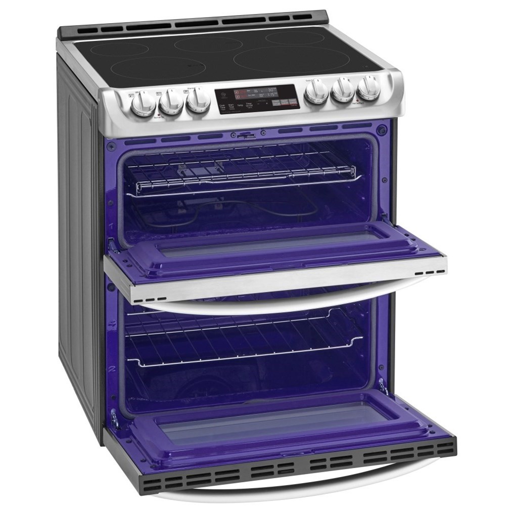 lg electric stove double oven