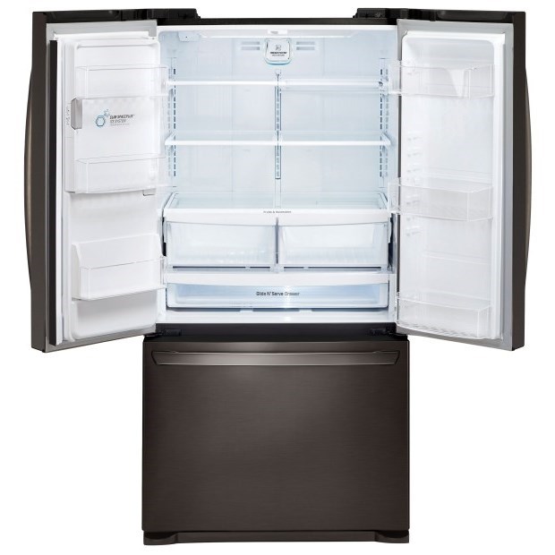 Lg Appliances Lfx28968d 27 Cu Ft Ultra Capacity 3 Door French