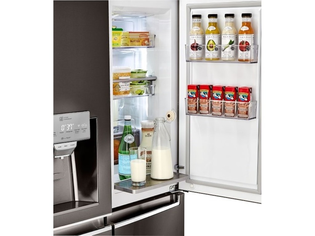 Lg Appliances 23 Cu Ft Capacity 4 Door French Door Counter