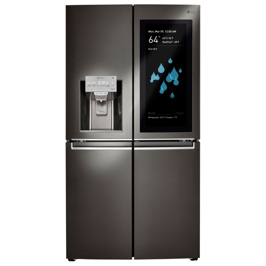 Lg Appliances Lnxs30996d Lg Instaview Thinq Refrigerator Furniture And Appliancemart Refrigerator French Door