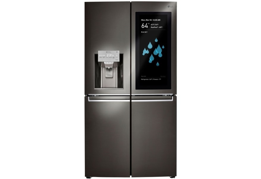 Lg Appliances Lnxs30996d Lg Instaview Thinq Refrigerator Furniture And Appliancemart Refrigerator French Door