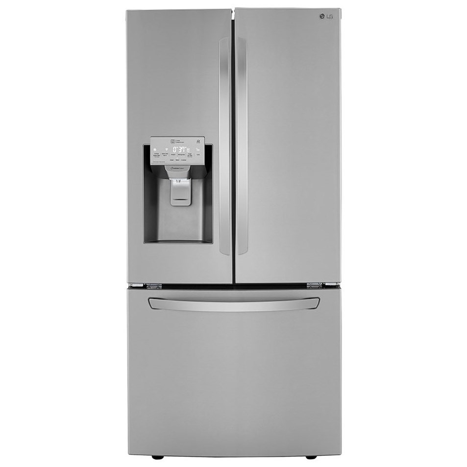 Lg Appliances Lfxs26973s 26 Cu Ft Smart Wi Fi Enabled French Door Refrigerator Furniture And Appliancemart Refrigerator French Door